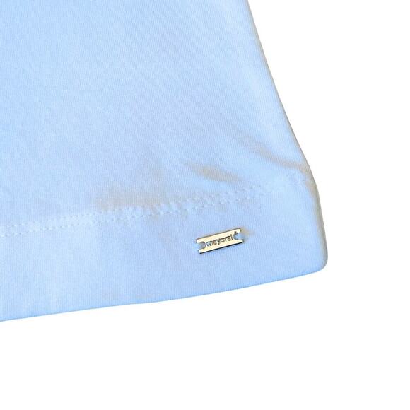 Mayoral White Eyelet Flutter Sleeve Top Toddler Girl Size 3 717K - Picture 2 of 6